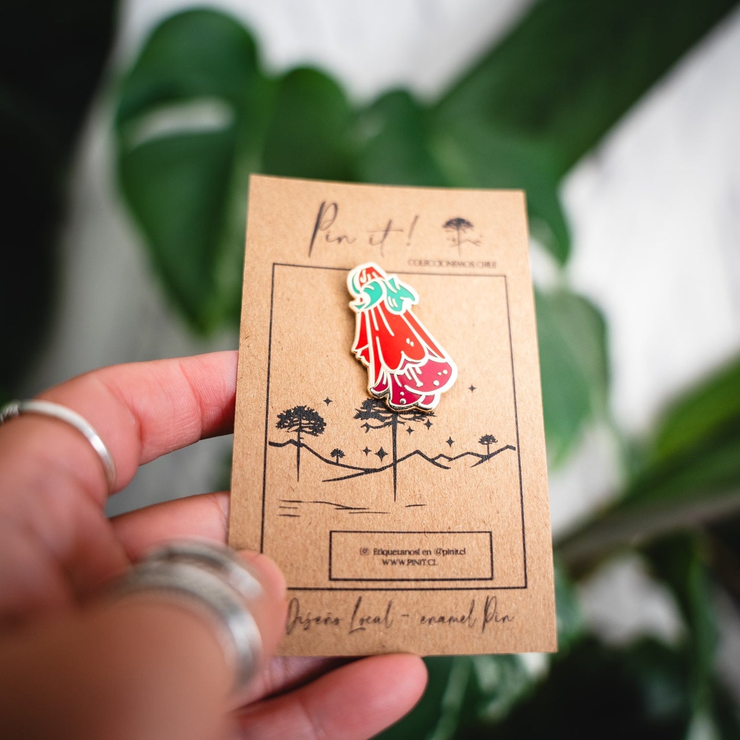Pin Copihue Chileno | Mini |