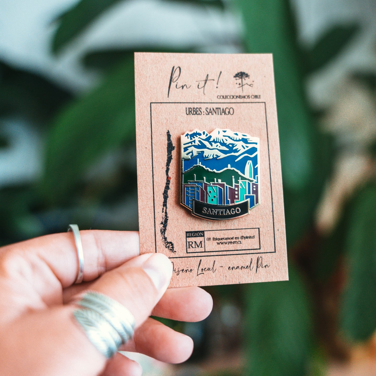 Pin Urbes | Santiago |