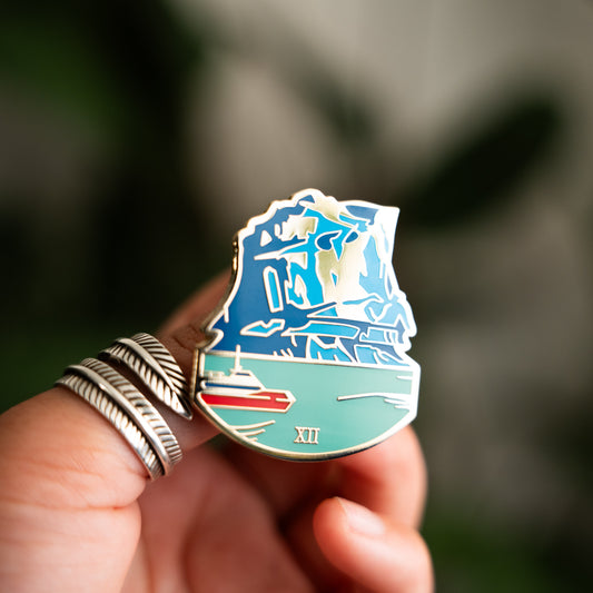 Pin  Imperdibles  |  Glaciar Grey |